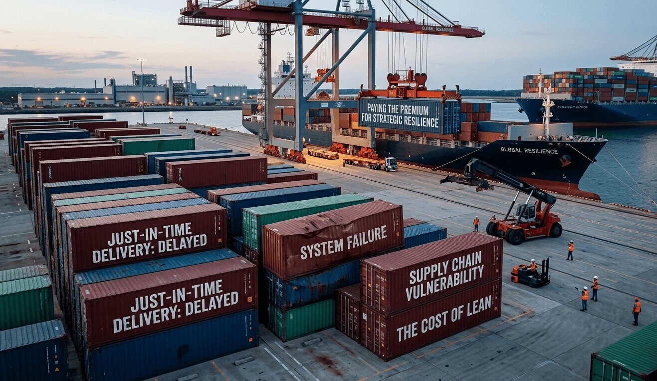 The Death of "Just-in-Time": Why the Global Economy is Paying the Premium for Strategic Resilience