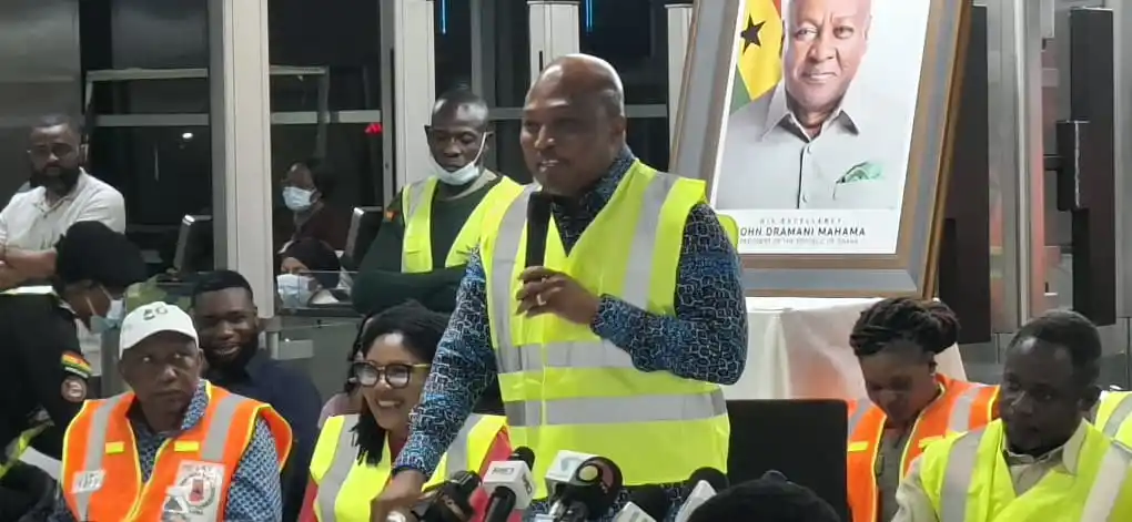 Gov’t Unveils Reintegration Package for Evacuated Ghanaians from South Africa