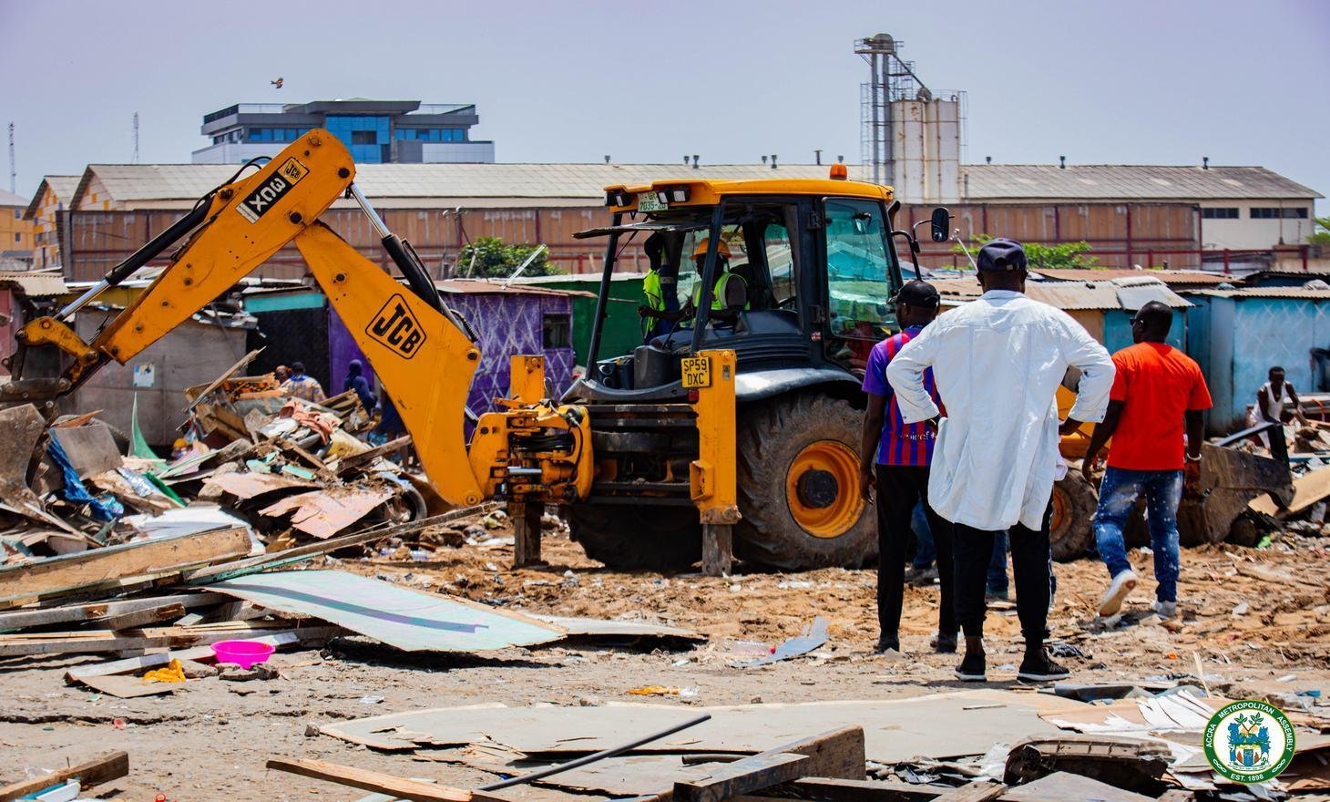 La Nkwantanang-Madina Assembly Begins Demolition Exercise to Clear Unauthorized Structures