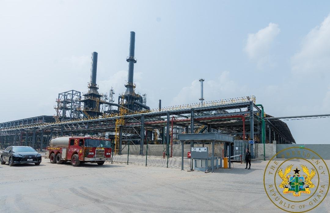 Mahama Cuts Sod for Phase II of Sentuo Oil Refinery Project