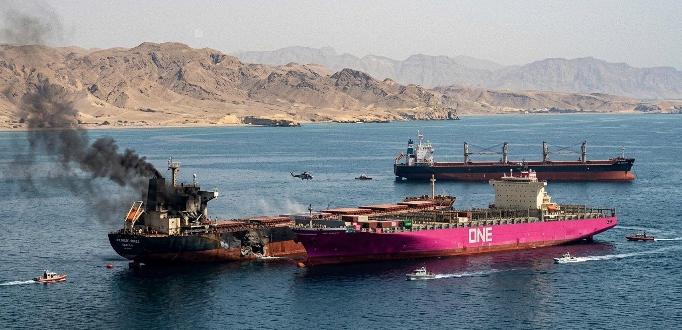 U.S. Launches Retaliatory Strikes on Iran After Commercial Ship Attacked in Strait of Hormuz