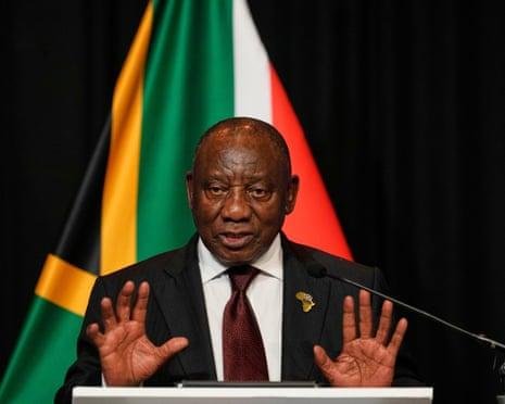 Ramaphosa Defends Right to Protest, Condemns Violence