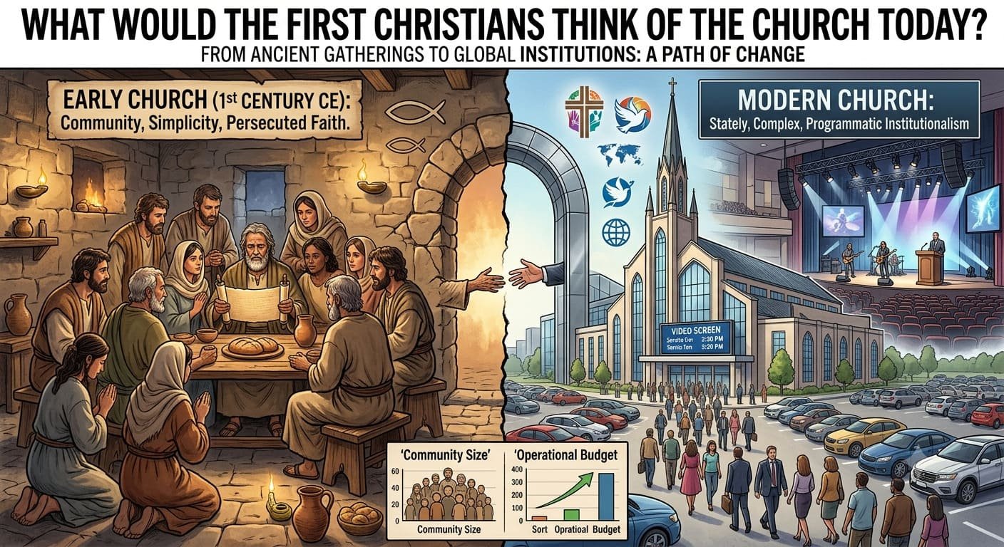 What Would the First Christians Think of the Church Today?