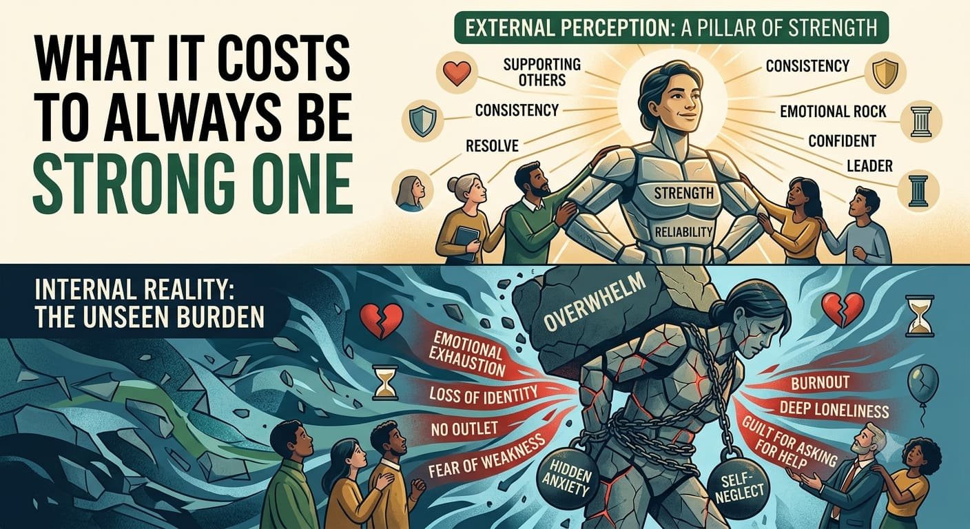 What It Costs to Always Be the Strong One