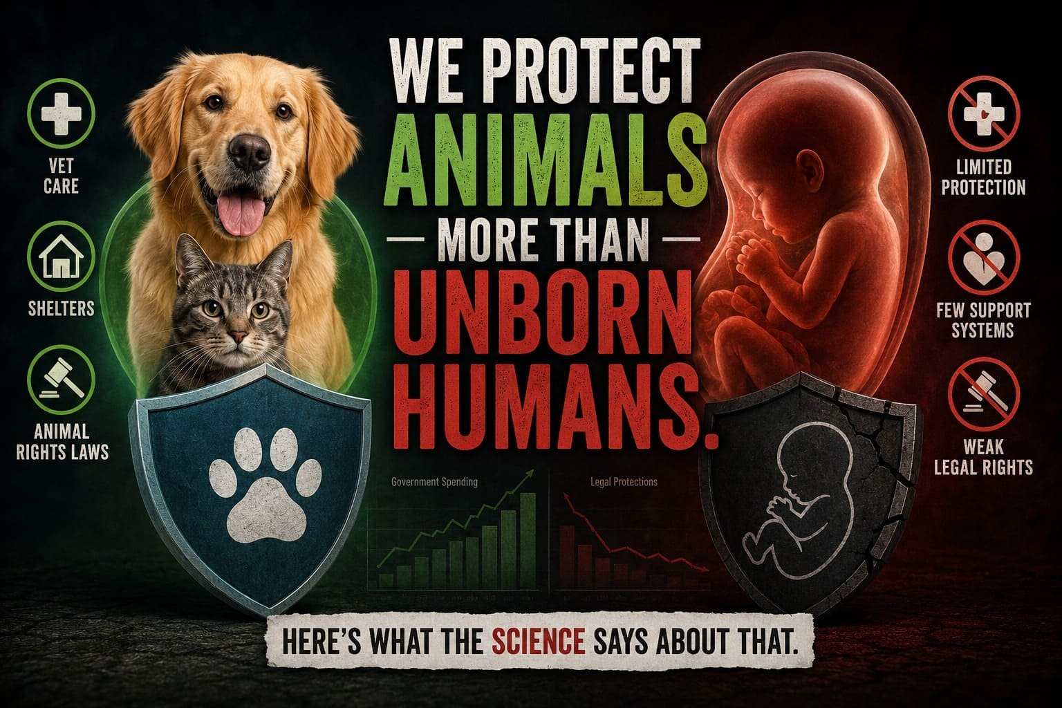 We Protect Animals More Than Unborn Humans. Here's What the Science Says About That.