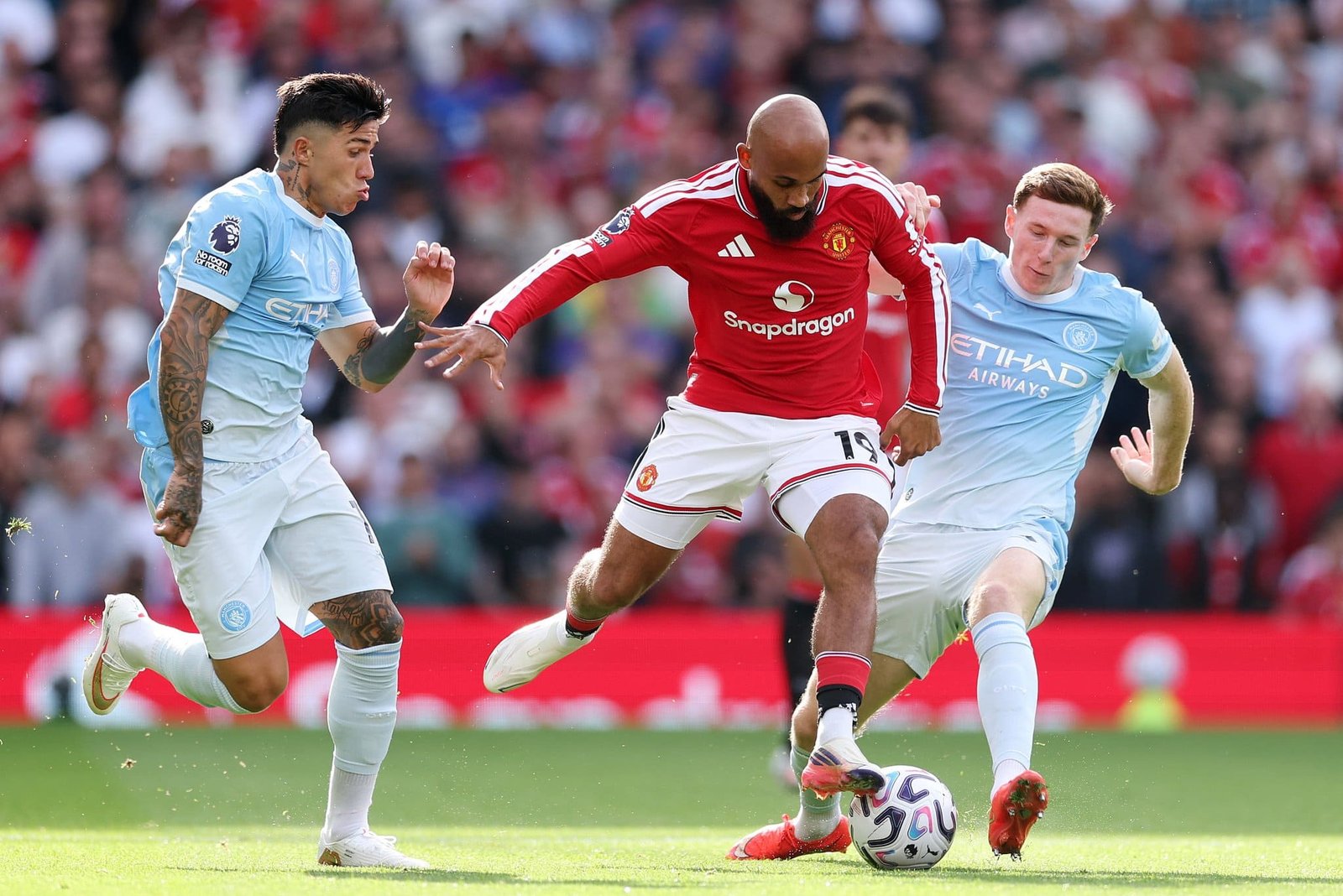 Ten-Man Manchester City Silence Old Trafford as Haaland Downs Manchester United