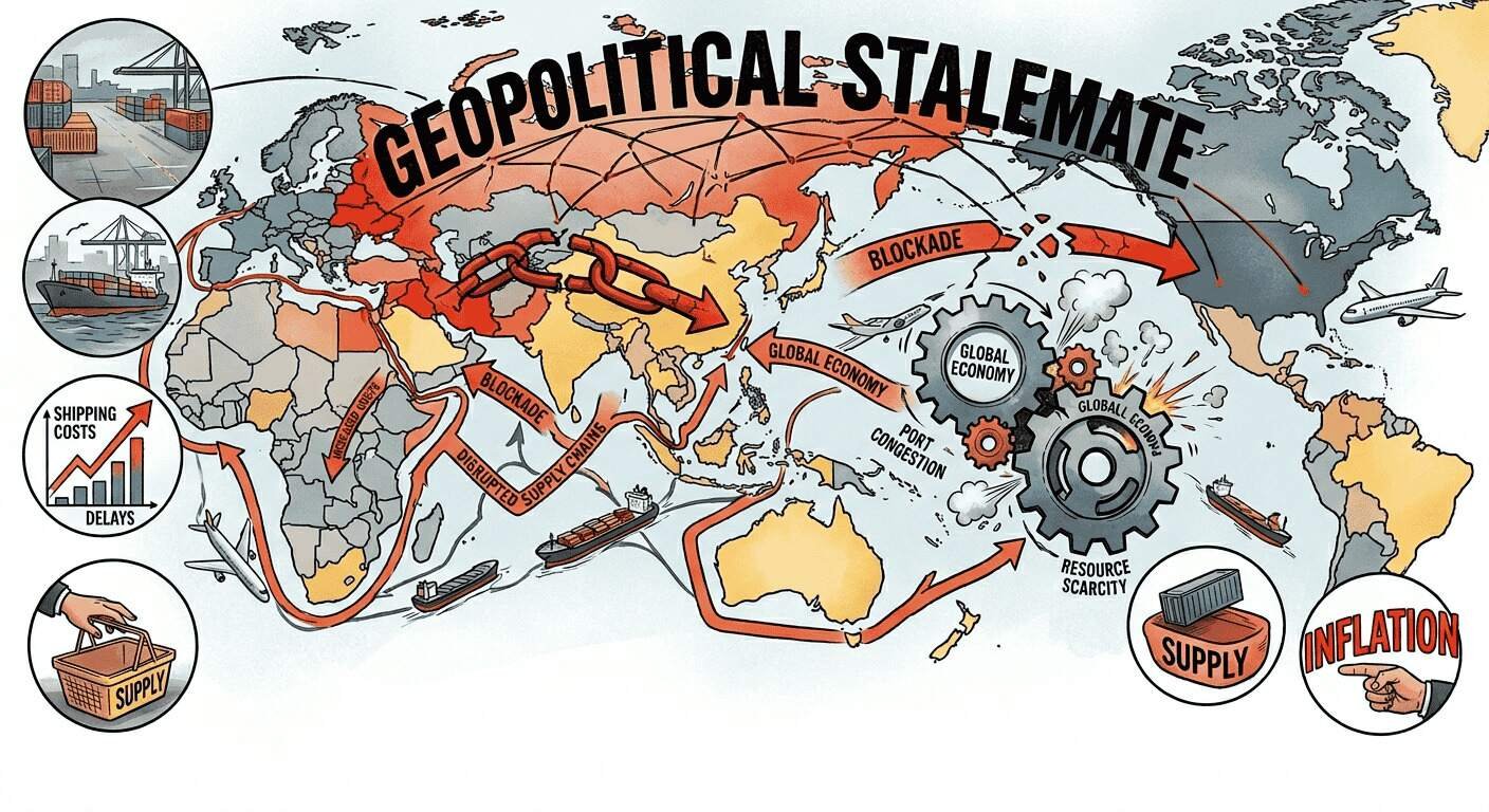 The Logistics of Conflict: How the Geopolitical Stalemate Reshaped Global Trade